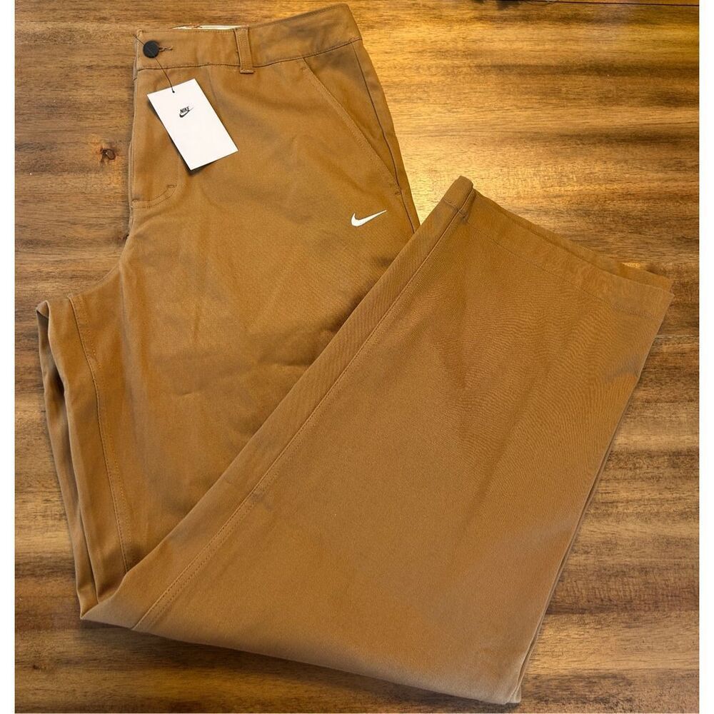 Nike Life El Chino Men's Size 34 Pants Ale Brown - Picture 5 of 12